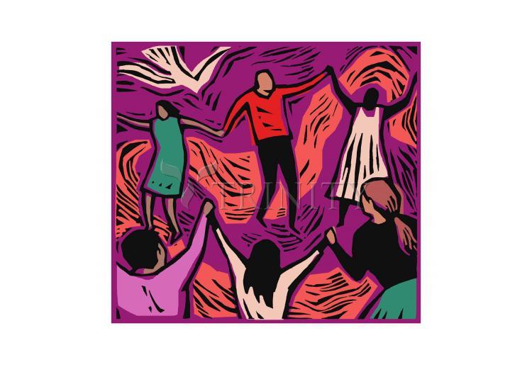 Community - Holy Card by Julie Lonneman - Trinity Stores