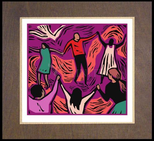 Community - Wood Plaque Premium by Julie Lonneman - Trinity Stores