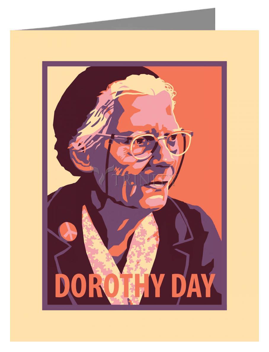 Dorothy Day, Elder - Note Card Custom Text by Julie Lonneman - Trinity Stores
