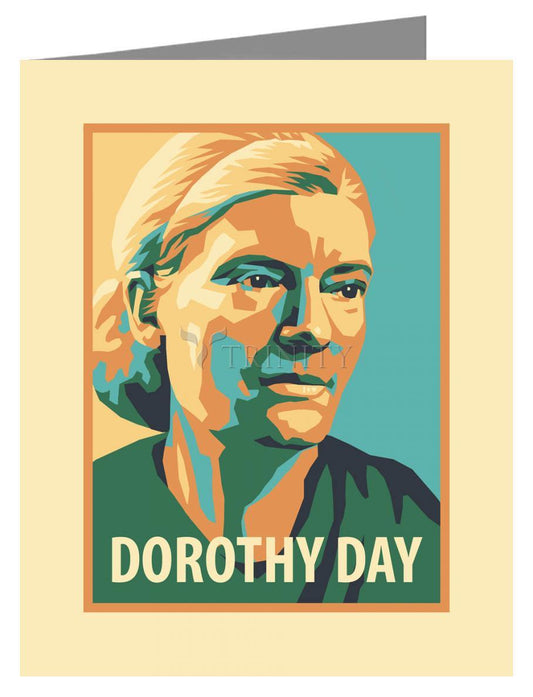 Dorothy Day, 1938 - Note Card by Julie Lonneman - Trinity Stores