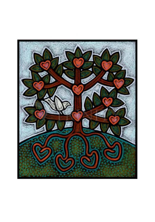 Family Tree - Holy Card by Julie Lonneman - Trinity Stores