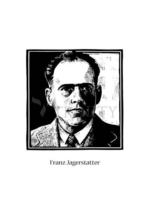 Bl. Franz Jägerstätter - Holy Card by Julie Lonneman - Trinity Stores