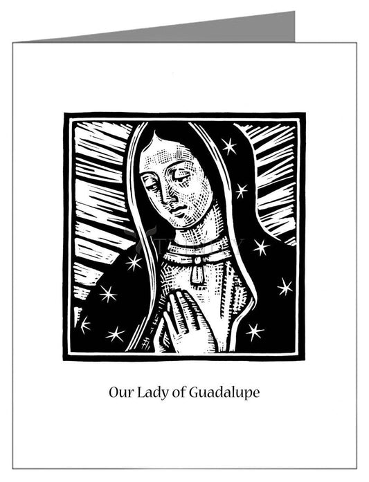 Our Lady of Guadalupe - Note Card by Julie Lonneman - Trinity Stores