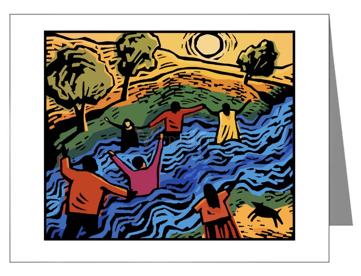 Healing River - Note Card by Julie Lonneman - Trinity Stores