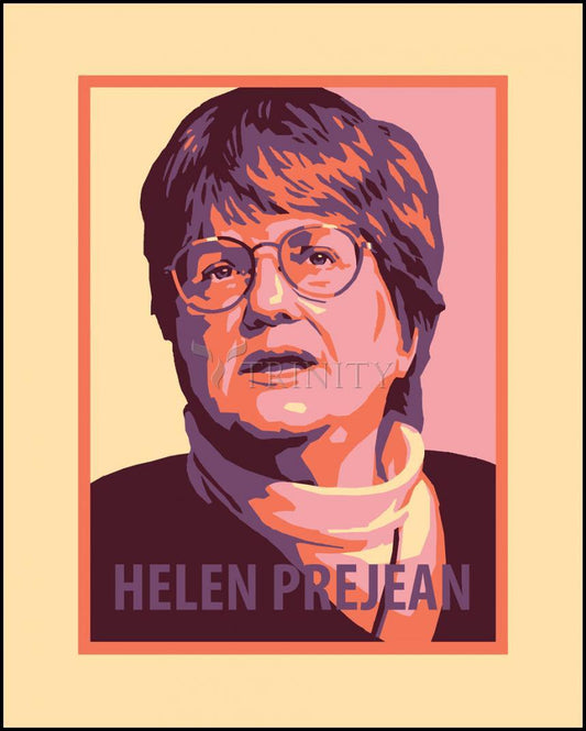 Sr. Helen Prejean - Wood Plaque by Julie Lonneman - Trinity Stores