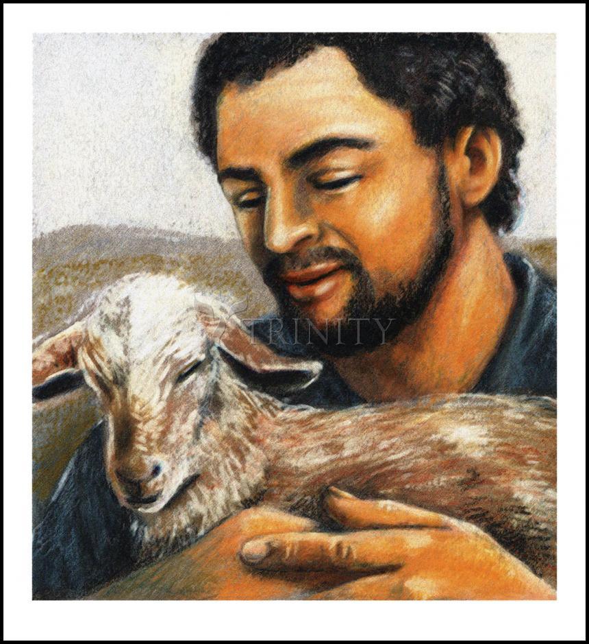 St. Isidore the Farmer - Wood Plaque by Julie Lonneman - Trinity Stores