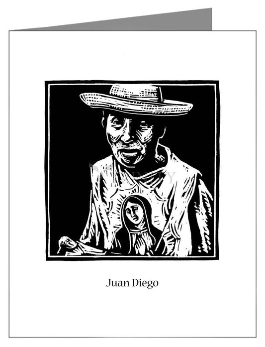 St. Juan Diego - Note Card Custom Text by Julie Lonneman - Trinity Stores