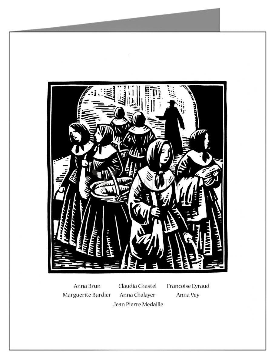 Founders of the Srs. of St. Joseph - Note Card Custom Text by Julie Lonneman - Trinity Stores