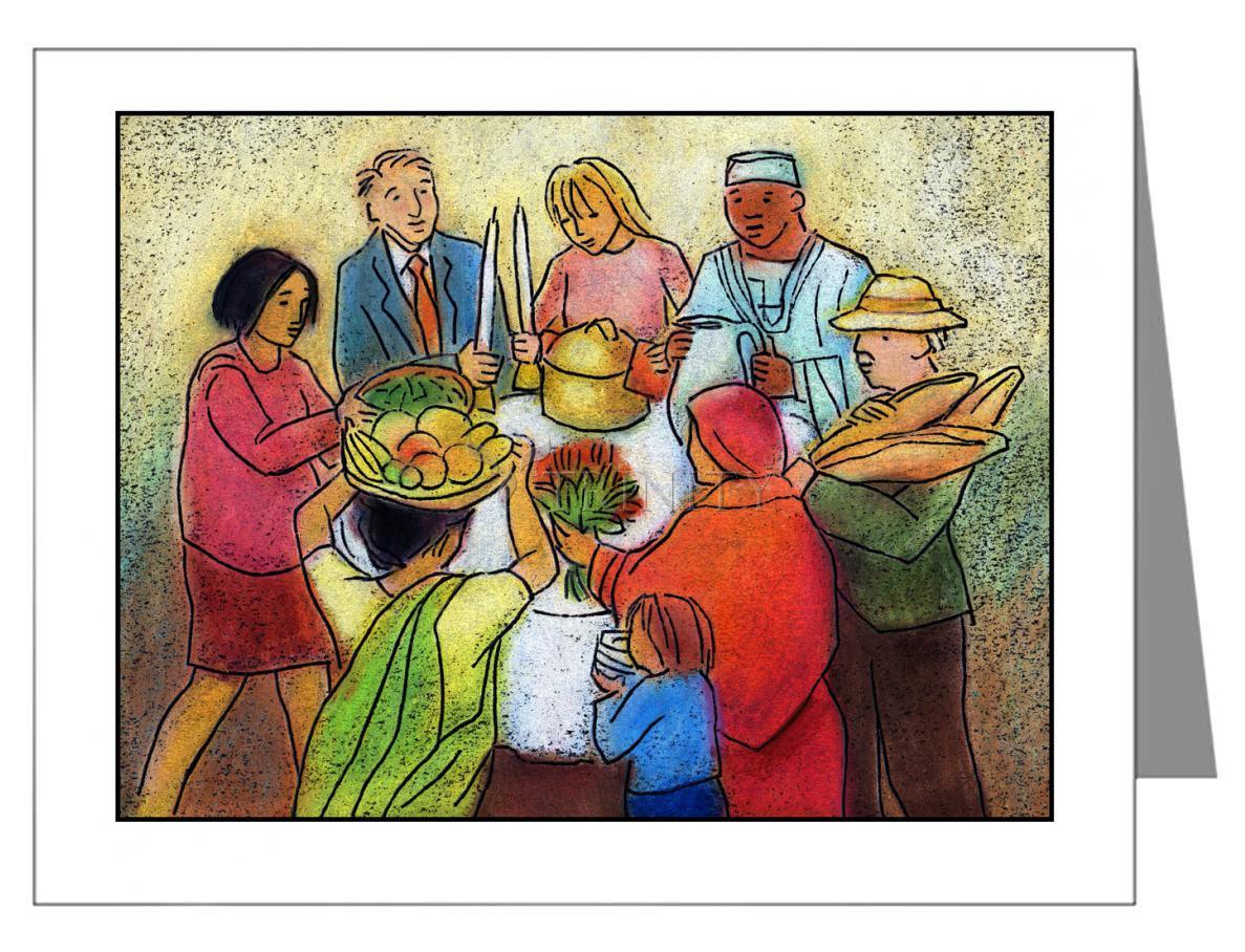 Many Gifts - Note Card by Julie Lonneman - Trinity Stores