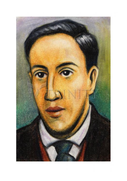 Bl. Miguel Pro - Holy Card by Julie Lonneman - Trinity Stores