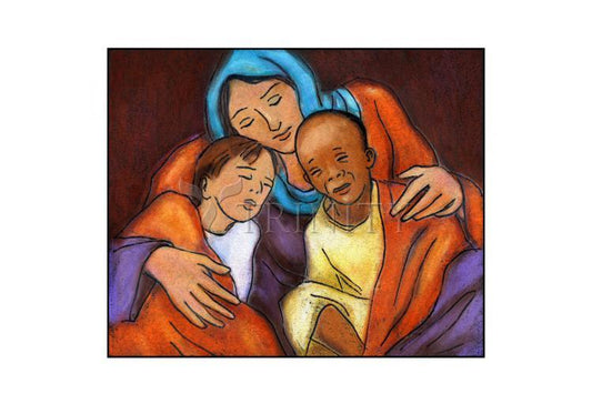 Mother of Mercy - Holy Card by Julie Lonneman - Trinity Stores