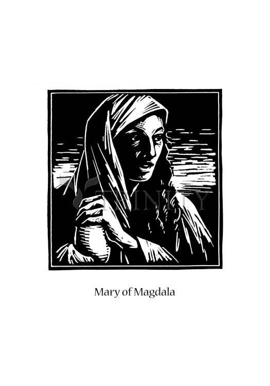 St. Mary Magdalene - Holy Card by Julie Lonneman - Trinity Stores