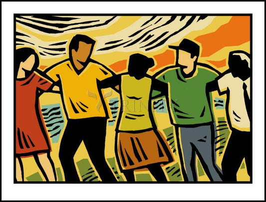 Movement - Wood Plaque by Julie Lonneman - Trinity Stores