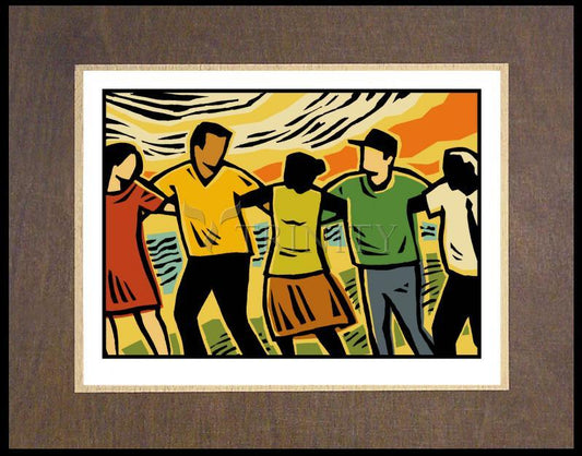 Movement - Wood Plaque Premium by Julie Lonneman - Trinity Stores