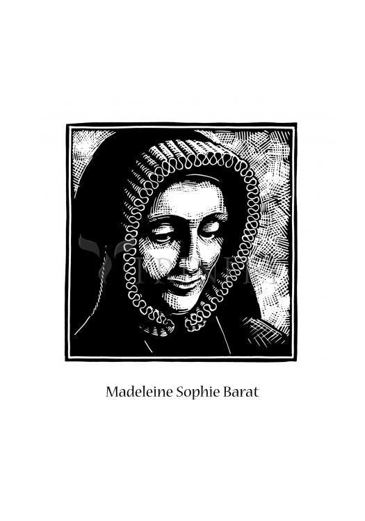 St. Madeleine Sophie Barat - Holy Card by Julie Lonneman - Trinity Stores