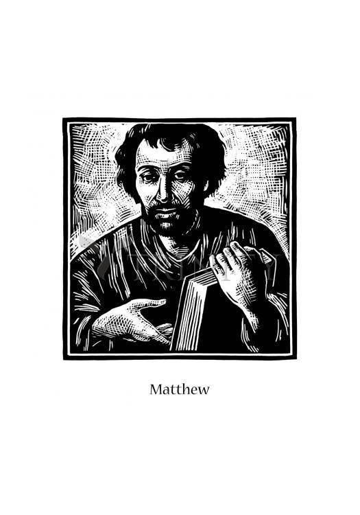 St. Matthew - Holy Card by Julie Lonneman - Trinity Stores