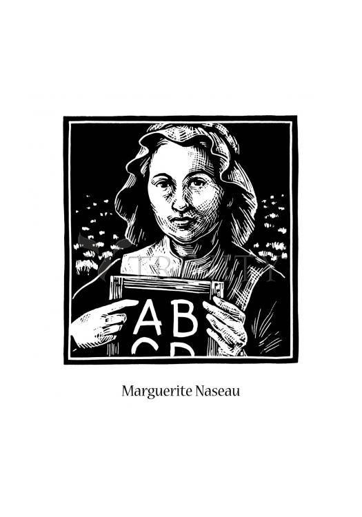 Marguerite Naseau - Holy Card by Julie Lonneman - Trinity Stores