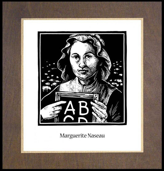 Marguerite Naseau - Wood Plaque Premium by Julie Lonneman - Trinity Stores