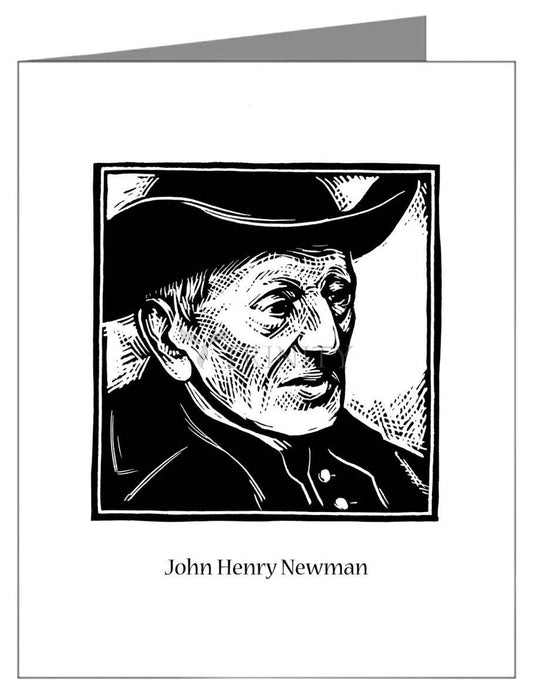 St. John Henry Newman - Note Card Custom Text by Julie Lonneman - Trinity Stores