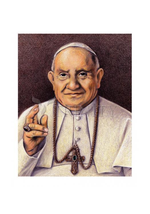 St. John XXIII - Holy Card by Julie Lonneman - Trinity Stores