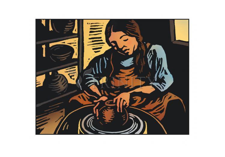 Potter - Holy Card by Julie Lonneman - Trinity Stores