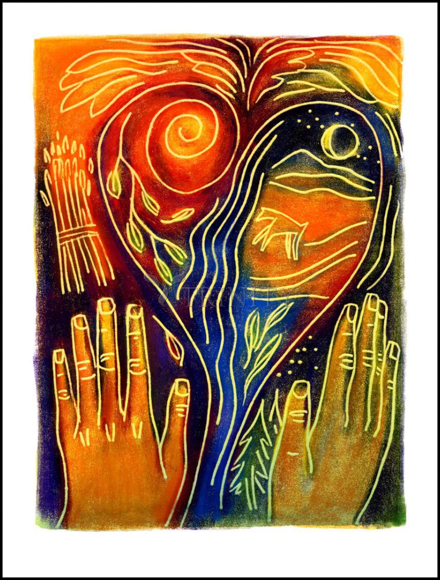 Psalm Prayer - Wood Plaque by Julie Lonneman - Trinity Stores