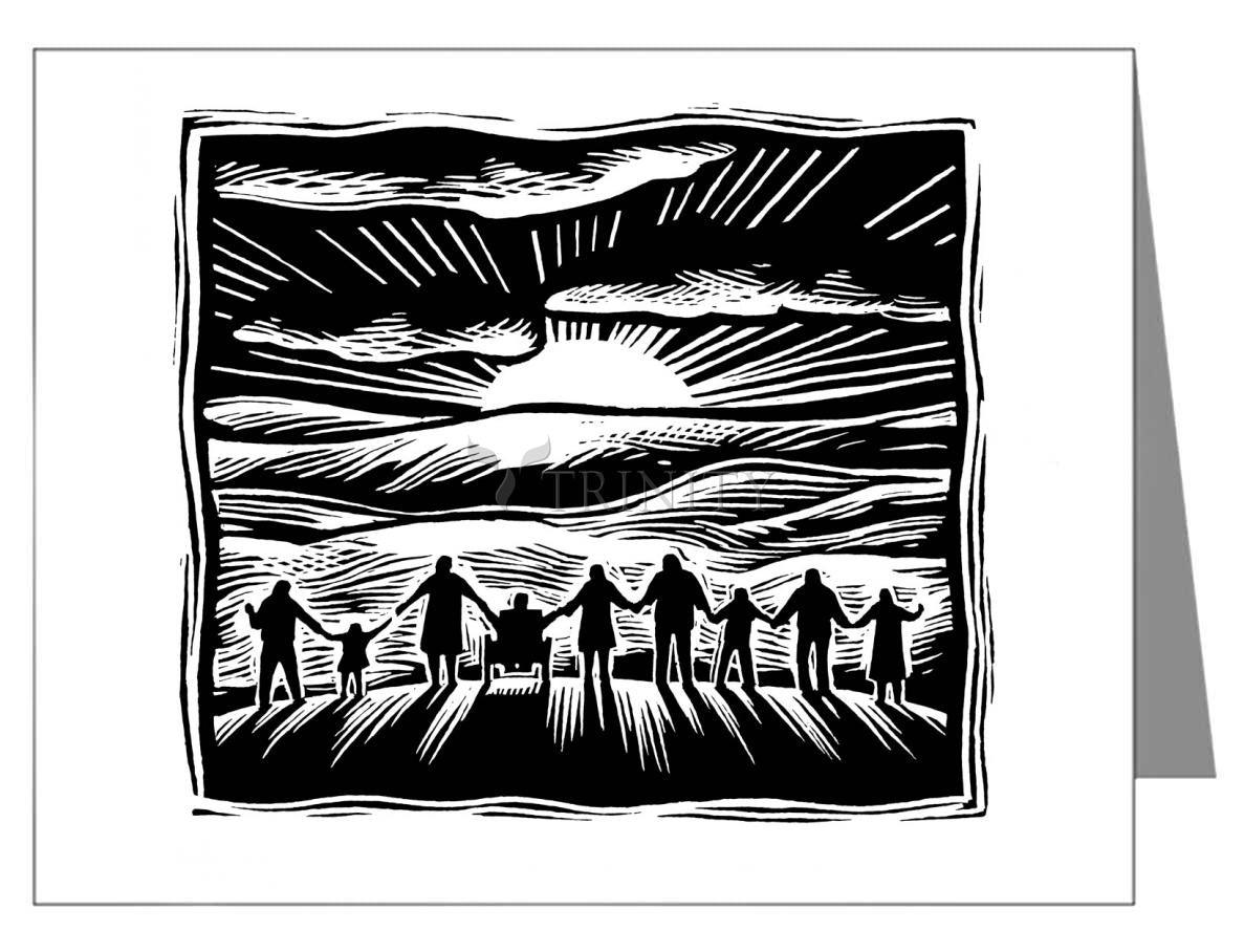 Sun of Justice - Note Card Custom Text by Julie Lonneman - Trinity Stores