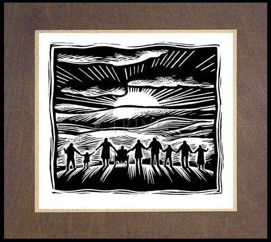 Sun of Justice - Wood Plaque Premium by Julie Lonneman - Trinity Stores