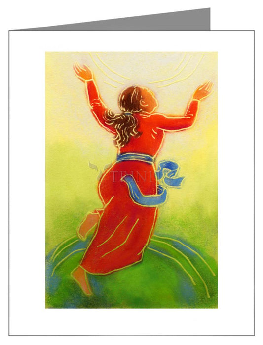 Assumption of Mary - Note Card Custom Text by Julie Lonneman - Trinity Stores