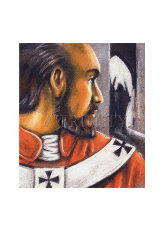 St. Thomas Becket - Holy Card by Julie Lonneman - Trinity Stores