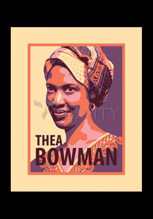 Sr. Thea Bowman - Holy Card by Julie Lonneman - Trinity Stores