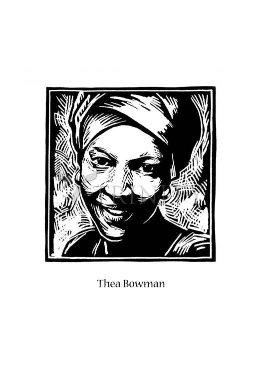 Sr. Thea Bowman - Holy Card by Julie Lonneman - Trinity Stores