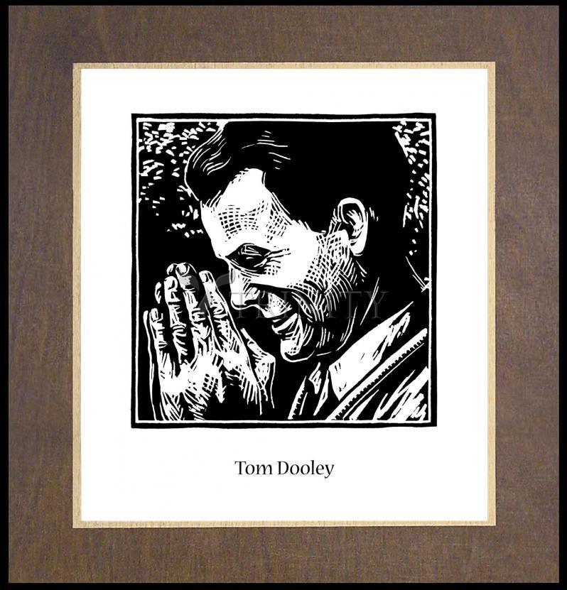 Tom Dooley - Wood Plaque Premium by Julie Lonneman - Trinity Stores