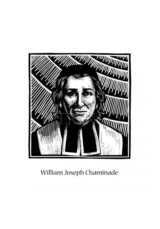 Bl. William Joseph Chaminade - Holy Card by Julie Lonneman - Trinity Stores