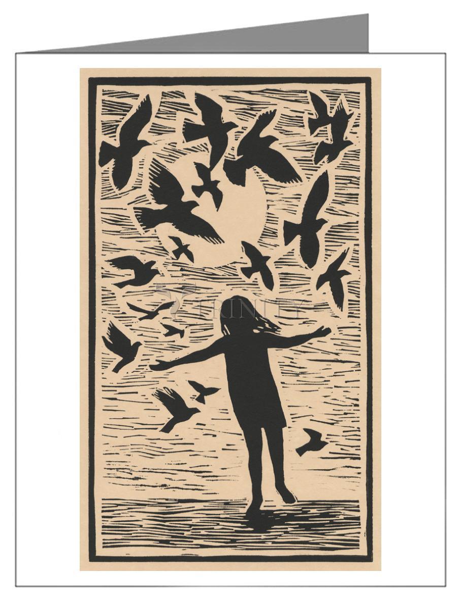 Wings - Note Card Custom Text by Julie Lonneman - Trinity Stores