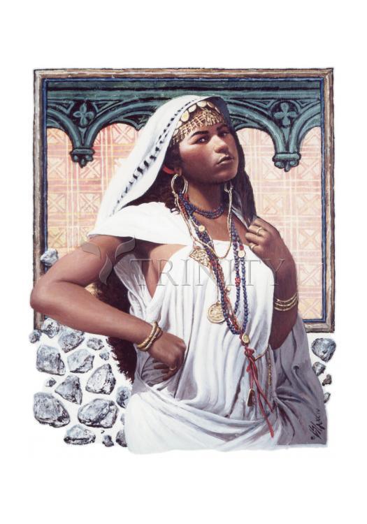 Adulteress - Holy Card by Louis Glanzman - Trinity Stores