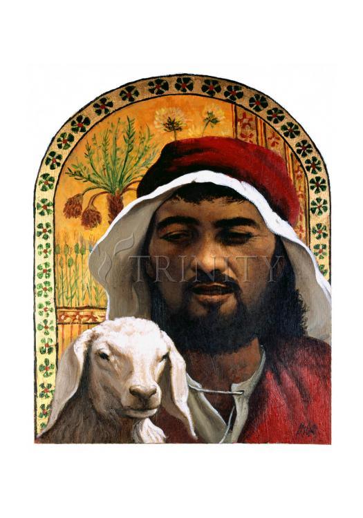 David - Holy Card by Louis Glanzman - Trinity Stores