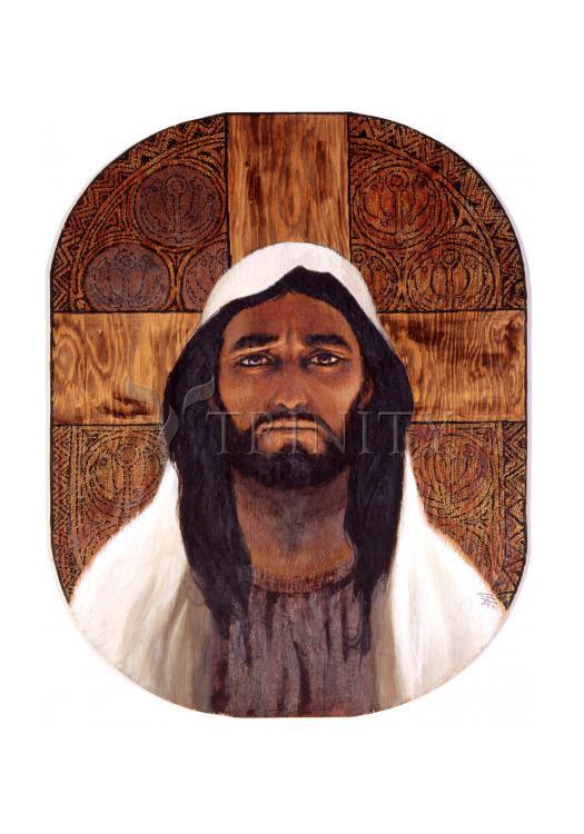Jesus - Holy Card by Louis Glanzman - Trinity Stores