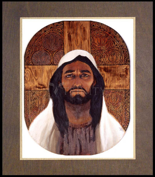 Jesus - Wood Plaque Premium by Louis Glanzman - Trinity Stores