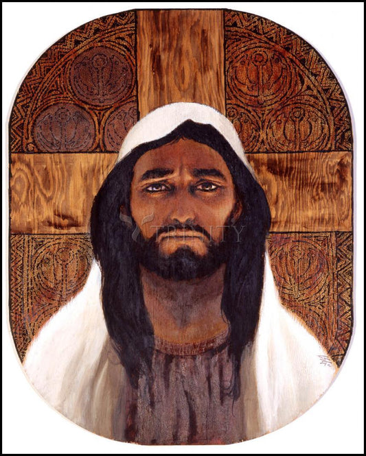 Jesus - Wood Plaque by Louis Glanzman - Trinity Stores