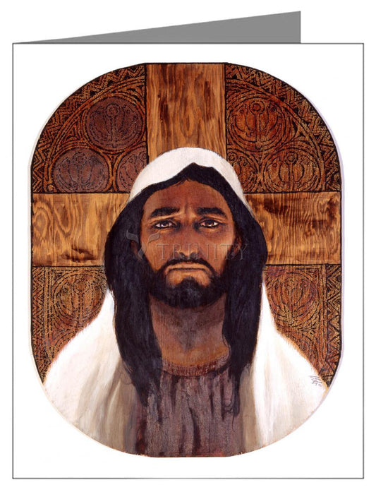 Jesus - Note Card by Louis Glanzman - Trinity Stores