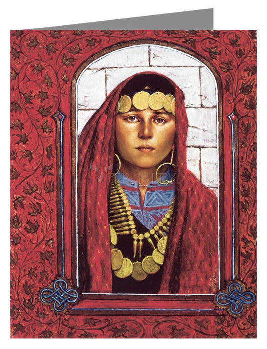 St. Mary Magdalene - Note Card by Louis Glanzman - Trinity Stores