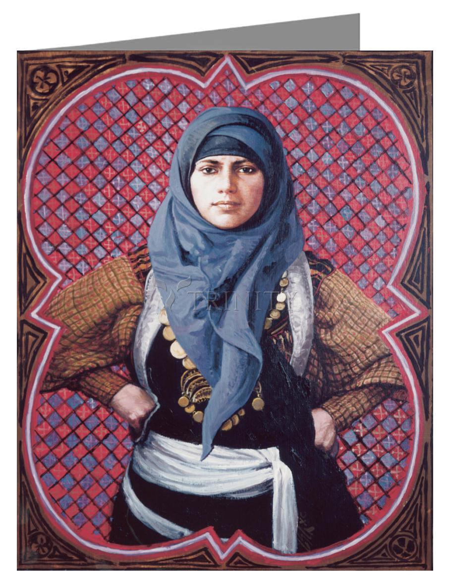 St. Martha - Note Card by Louis Glanzman - Trinity Stores