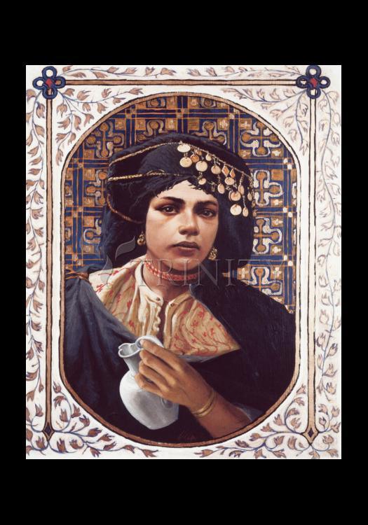 Penitent Woman - Holy Card by Louis Glanzman - Trinity Stores