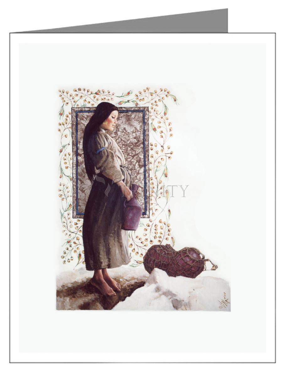 Samaritan Woman - Note Card Custom Text by Louis Glanzman - Trinity Stores