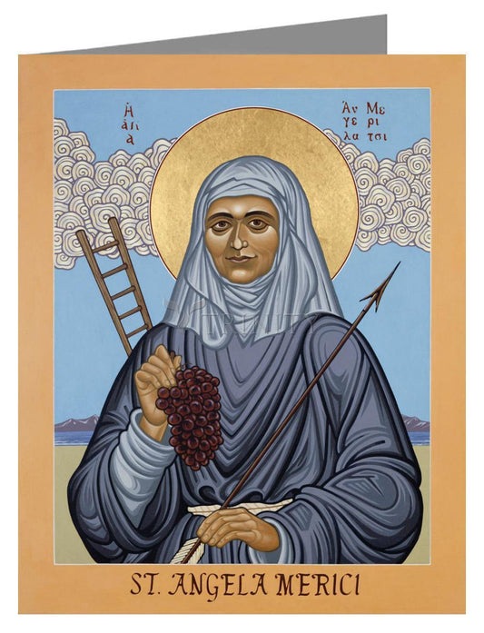 St. Angela Merici - Note Card by Lewis Williams, OFS - Trinity Stores
