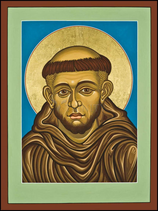St. Francis of Assisi - Wood Plaque by Lewis Williams, OFS - Trinity Stores