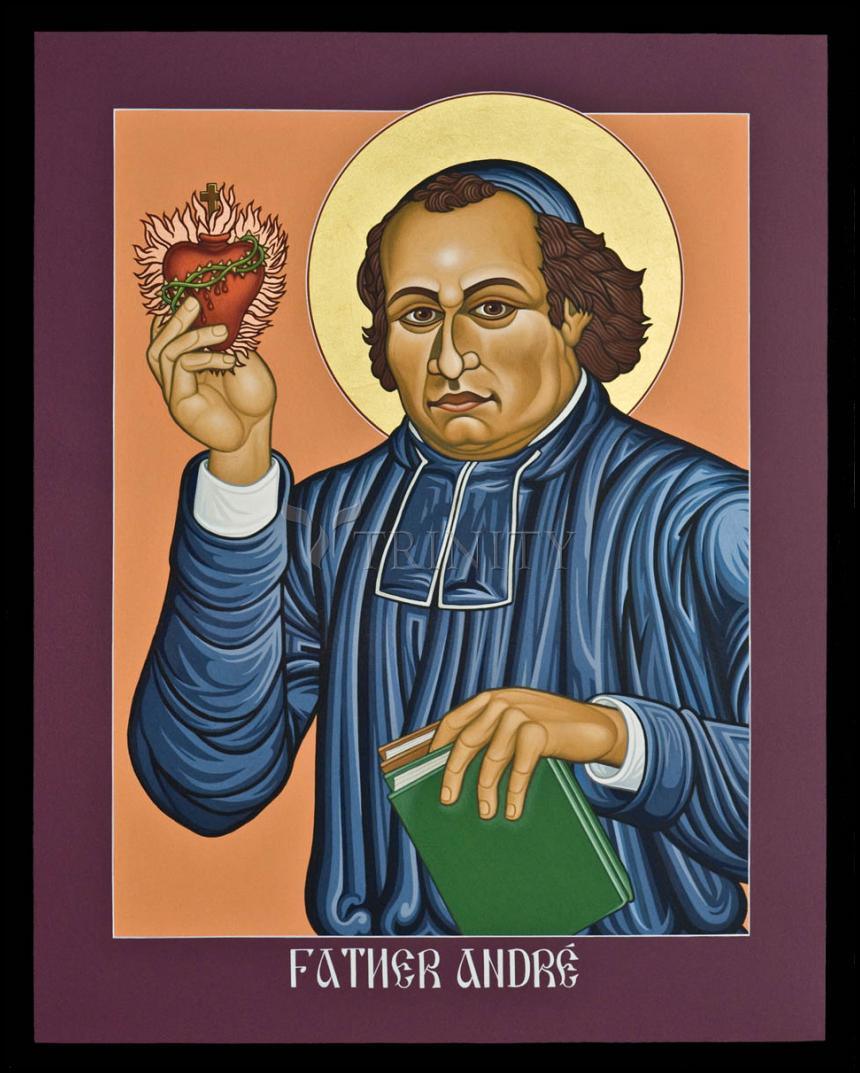 Fr. Andre’ Coindre - Wood Plaque by Lewis Williams, OFS - Trinity Stores