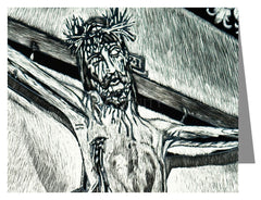 Note Card - Crucifix, Coricancha Peru: