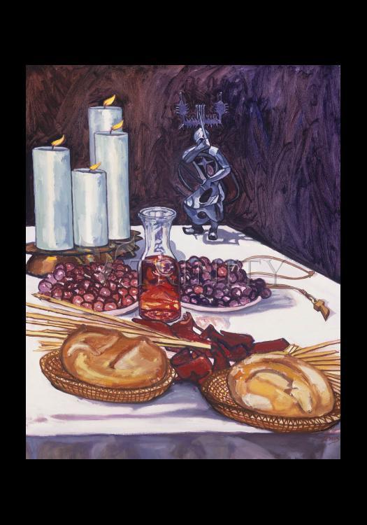 Communion - Holy Card by Lewis Williams, OFS - Trinity Stores